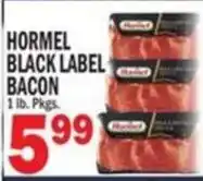 Bravo Supermarkets Hormel black label bacon offer