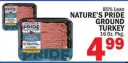 Bravo Supermarkets Nature's Pride Ground Turkey offer