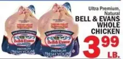 Bravo Supermarkets Bell & Evans whole chicken offer