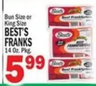 Bravo Supermarkets Best's franks offer