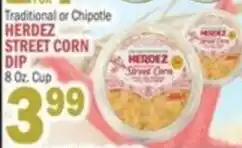 Bravo Supermarkets Herdez Street Corn Dip offer