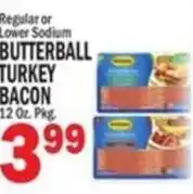 Bravo Supermarkets Butterball turkey bacon offer