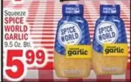 Bravo Supermarkets Spice World garlic offer