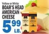 Bravo Supermarkets Boar's Head American Cheese offer