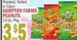 Bravo Supermarkets Hampton Farms Peanuts offer