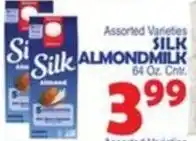 Bravo Supermarkets Silk Almondmilk offer