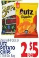 Bravo Supermarkets Utz Potato Chips offer