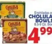 Bravo Supermarkets Cholula Bowls offer