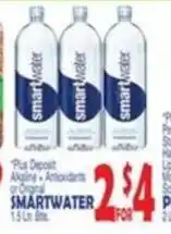 Bravo Supermarkets Smartwater offer