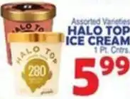 Bravo Supermarkets Halo Top ice cream offer