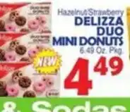 Bravo Supermarkets Delizza duo mini donuts offer