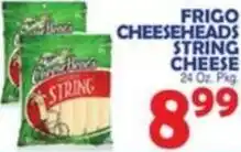 Bravo Supermarkets Frigo cheeseheads string cheese offer