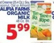 Bravo Supermarkets Califia Farms Organic Milk offer