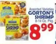 Bravo Supermarkets Gorton's Shrimp offer