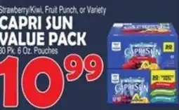 Bravo Supermarkets Capri Sun Value Pack offer