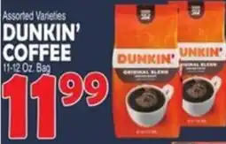 Bravo Supermarkets Dunkin' coffee offer