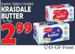 Bravo Supermarkets Krasdale butter offer