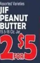 Bravo Supermarkets Jif peanut butter offer