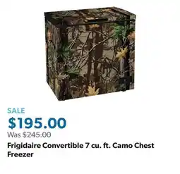 Sam's Club Frigidaire Convertible 7 cu. ft. Camo Chest Freezer offer