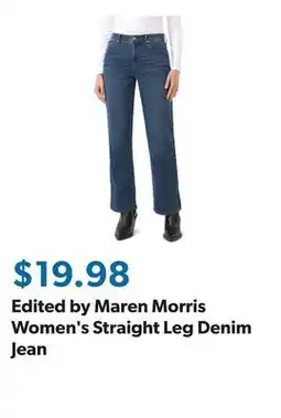Sam's Club Edited by Maren Morris Women's Straight Leg Denim Jean offer