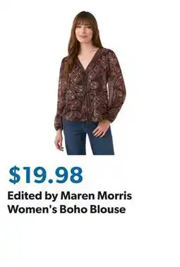 Sam's Club Edited by Maren Morris Women's Boho Blouse offer