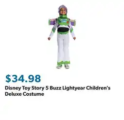 Sam's Club Disney Toy Story 5 Buzz Lightyear Children's Deluxe Costume offer