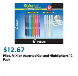 Sam's Club Pilot, FriXion Assorted Gel and Highlighters offer