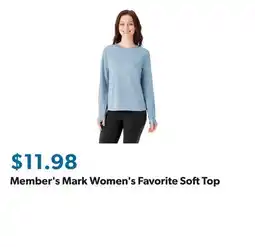 Sam's Club Member's Mark Women's Favorite Soft Top offer
