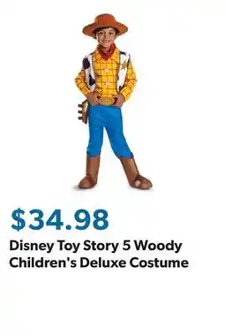 Sam's Club Disney Toy Story 5 Woody Children's Deluxe Costume offer