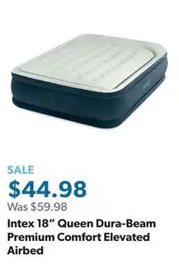 Sam's Club Intex 18 Queen Dura-Beam Premium Comfort Elevated Airbed offer