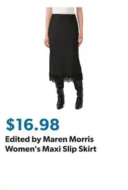 Sam's Club Edited by Maren Morris Women's Maxi Slip Skirt offer