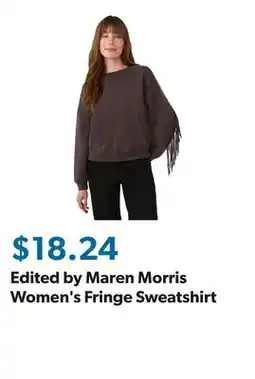 Sam's Club Edited by Maren Morris Women's Fringe Sweatshirt offer