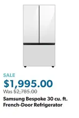 Sam's Club Samsung Bespoke 30 cu. ft. French-Door Refrigerator offer