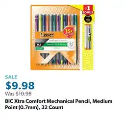 Sam's Club BIC Xtra Comfort Mechanical Pencil, Medium Point (0.7mm), 32 Count offer