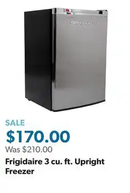 Sam's Club Frigidaire 3 cu. ft. Upright Freezer offer