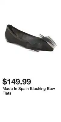 TJ Maxx Made In Spain Blushing Bow Flats offer
