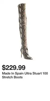 TJ Maxx Made In Spain Ultra Stuart 100 Stretch Boots offer