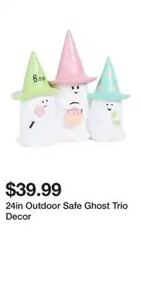 TJ Maxx 24in Outdoor Safe Ghost Trio Decor offer