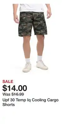 TJ Maxx Upf 30 Temp Iq Cooling Cargo Shorts offer