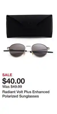 TJ Maxx Radiant Volt Plus Enhanced Polarized Sunglasses offer
