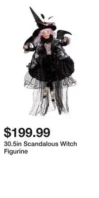TJ Maxx 30.5in Scandalous Witch Figurine offer