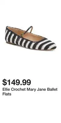 TJ Maxx Ellie Crochet Mary Jane Ballet Flats offer