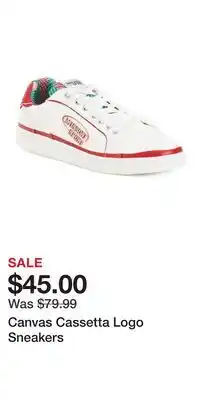 TJ Maxx Canvas Cassetta Logo Sneakers offer