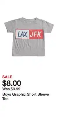 TJ Maxx Boys Graphic Short Sleeve Tee offer