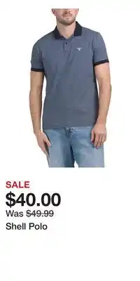 TJ Maxx Shell Polo offer