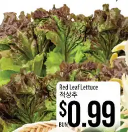 Hmart Red Leaf Lettuce offer