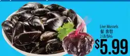 Hmart Live Mussels offer