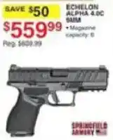 Dunham's Sports Springfield Armory Echelon Alpha 4.0c 9mm offer