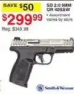 Dunham's Sports Smith & Wesson SD 2.0 9MM OR 40S&W offer