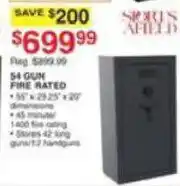 Dunham's Sports 54 Gun Fire Rated offer